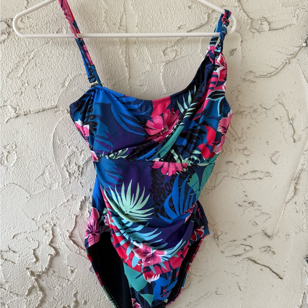 Tropical Floral Kids Swimsuit